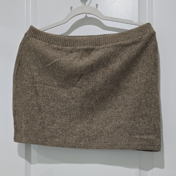 Zara Dresses & Skirts - Zara Brown Green Mini Pencil Skirt Casual